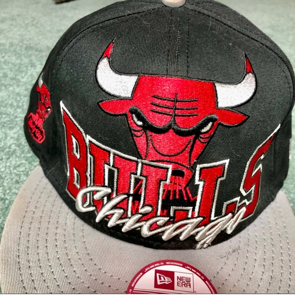 NWT 9FIFTY CHICAGO BULLS SNAPBACK BALL CAP/HAT - Picture 2 of 10
